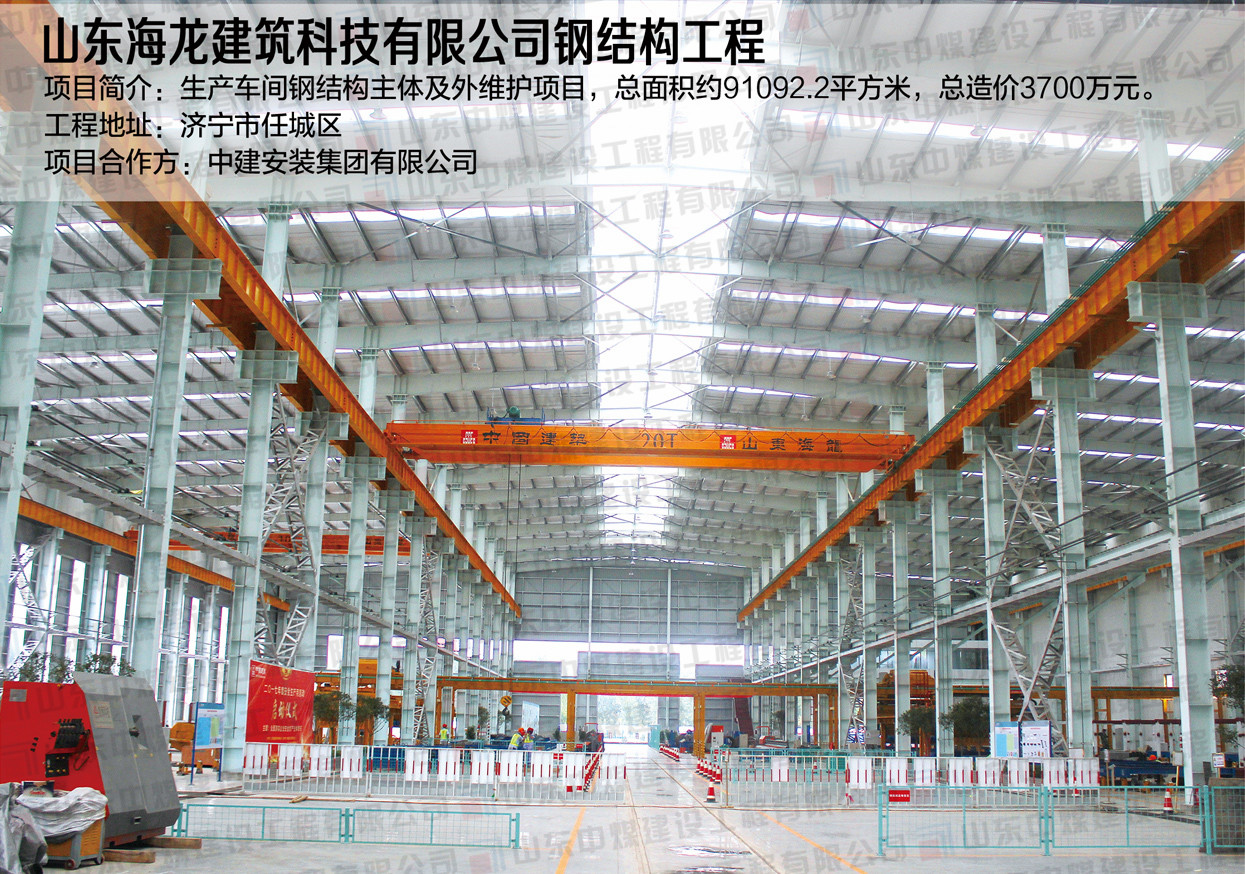 山东海龙建筑科技有限公司钢结构工程
